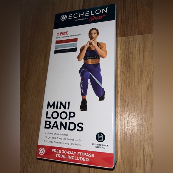 Echelon Resistance Super Bands Custom Level Resistance Exercise Mini Loop Bands - Picture 3 of 3